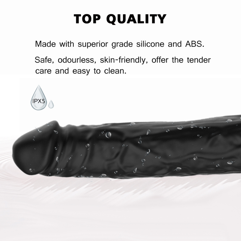 Soft Touch Vibrating Dildo