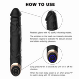 Soft Touch Vibrating Dildo