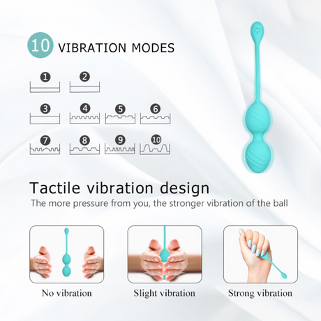 Soft Touch Vibrating Kegel Balls